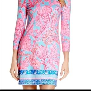 Lilly Pulitzer Sophie Pink and Blue Dress -  XL